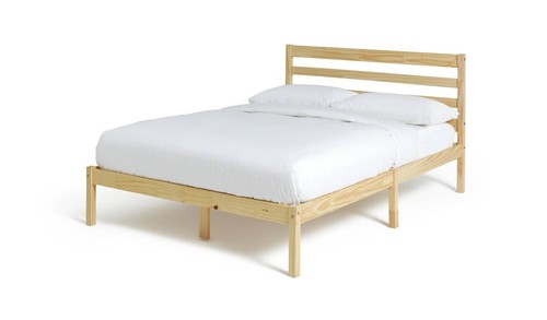 Kaycie double wooden bed frame - double,