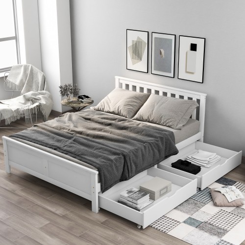 Wooden solid white pine - solid,