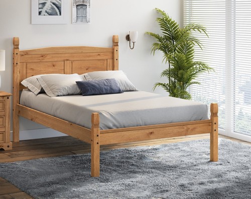 Corona bed frame 4ft small - bed,