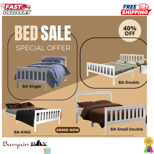 Solid 3ft 4ft - 3ft, bed